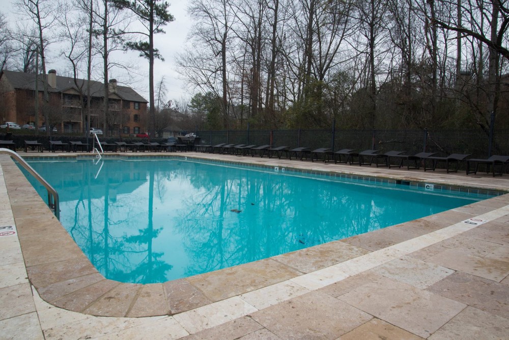 Neighborhood swimming pool renovated Hoover, Al 